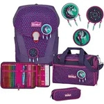 Scout Sunny II Schulranzen Set 4-tlg. Superflash Dreamcatcher - Lila