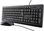 Trust Primo Keyboard And Mouse Set De - Schwarz
