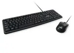 Equip 245200, Volle Gr&ouml;&szlig;e (100%), Kabelgebunden, USB, QWERTZ, Schwarz, Maus
