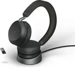 GN Jabra Evolve2 75 - Headset - On-Ear - Bluetooth - kabellos, kabelgebunden - aktive