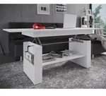 VCM Holz Couchtisch schlicht | Ma&szlig;e ca. H. 52 x B. 115 x T. 58 cm | Wohnzimmertisch