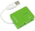 LogiLink USB 2.0 4-Port Hub, Gr&uuml;n, Windows 98SE/ME/200/XP/Vista/2003/7 - Gr&uuml;n