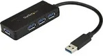 StarTech.com USB 3.0 Hub 4 Port - mit Ladeanschluss - inkl. Netzteil - USB Port