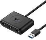 UGREEN Hub USB 3.0 A 4-Ports Black 1M - Schwarz