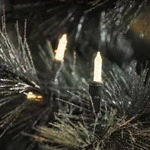 Konstsmide - LED Minilichterkette, 304 warm wei&szlig;e Dioden, 24V Au&szlig;entrafo, gr&uuml;nes