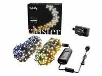 Twinkly Lichterkette Cluster Lights Gold Edition 400 LED 6m schwarz außen / innen