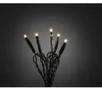 Konstsmide - Micro LED Lichterkette, 50 warm wei&szlig;e Dioden, 24V Innentrafo, gr&uuml;nes
