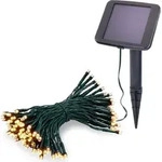 esotec Solar Premium Lichterkette mit 100 LEDs warmwei&szlig; wetterfest au&szlig;en 102170 -