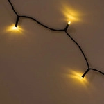 esotec Solar Lichterkette mit 200 warmwei&szlig;en LEDs wetterfest 102570 - Schwarz