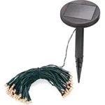 esotec Solar Lichterkette mit 60 warmwei&szlig;en LEDs 6 Meter wetterfest 102168 -...
