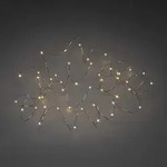 Konstsmide 6387-860 LED Tropfenlichterkette , 100 bernsteinfarbene Dioden,