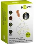 3x 10er LED-Flaschen-Lichterkette, inkl. Timer - Hellbraun
