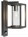 Lucande Au&szlig;enwandlampe Ferda, Sensor Fassung unten anthrazit - Schwarz