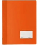 DURABLE Schnellhefter DURALUX&reg; A4+ transluzent, 268009 orange - Orange
