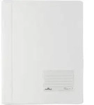 DURABLE Schnellhefter DURALUX&reg; A4+ transluzent, 268002 wei&szlig; - Wei&szlig;