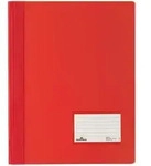 DURABLE Schnellhefter DURALUX&reg; A4+ transluzent, 268003 rot - Rot