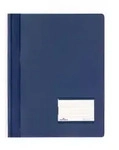 DURABLE Schnellhefter DURALUX&reg; A4+ transluzent, 268007 dunkelblau - Dunkelblau