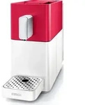 Cremesso Kapselmaschine Easy Heart Red/Shell White - Beige/Rot/Silber