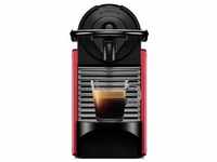 Nespresso De'Longhi Pixie EN124.R Einzelkapsel-Kaffeemaschine, 19 Bars, Wassertank