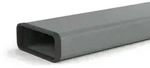 Eico 5651, Flachkanal, Aluminium, Aluminium, 100 cm, 220 mm, 90 mm - Silber