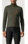 Castelli Go Jacke Military Green/Fiery Red XL - Gr&uuml;n - XL