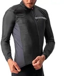 Castelli Squadra Stretch Jacke Light Black/Dark Gray M - Schwarz - M