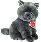 Teddy-Hermann Teddy Hermann Kart&auml;user Katze sitzend, 20 cm