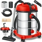 MASKO&reg; Industriestaubsauger, Nass Trockensauger HEPA, 3 in 1 Filtersystem, 58 l/s