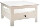trendteam Wohnen Couchtisch Universal Wei&szlig; Nachbildung/ 70 x 46 x 70 cm - Wei&szlig;