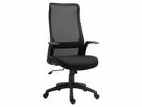Vinsetto Bürostuhl Kopflehne Home-Office-Stuhl höhenverstellbarer Schreibtischstuhl