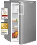 Exquisit K&uuml;hlschrank KS16-4-HE-040E inoxlook | Nutzinhalt: 109 L | Mit Gefrierfach -