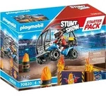 PLAYMOBIL Stuntshow 70820 Starter Pack Stuntshow Quad mit Feuerrampe - Bunt