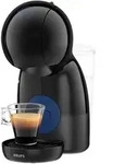 Krups Kaffeekapselmaschinen Nescafe Dolce Gusto Piccolo XS, Farbe:Schwarz/Blau, KP