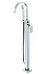 Steinberg Serie 135 Wannenarmatur, freistehend, schwenkbarer Auslauf, Ausladung 254