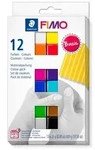 STAEDTLER FIMO soft 8023 ofenh&auml;rtende Modelliermasse Materialpackung "Basic Colours"
