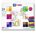 STAEDTLER FIMO soft 8023 ofenh&auml;rtende Modelliermasse Materialpackung "Basic Colours"