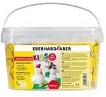 Eberhard Faber EFA Plast, Modellierton, Wei&szlig;, Kind, 1 St&uuml;ck(e), Plastikeimer,...