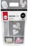 Rayher Gips Gie&szlig;pulver Raysin 100 "wei&szlig;" 4 Kg Beutel - Wei&szlig;