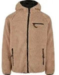 Brandit Teddyfleece Outdoorjacke mit Kapuze Gr&ouml;&szlig;e 5XL Farbe Kamel - Beige - 5XL