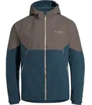 VAUDE Men's Qimsa Softshell Jacket, Farbe:coconut/dark sea, Gr&ouml;&szlig;e:S - S