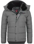 H&ouml;henhorn Adamelo Herren Winter Jacke Grau Gr. L - Grau - L