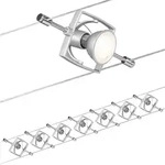 Paulmann Seilsystem Mac II Basisset - Silber