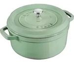 ZWILLING STAUB LA COCOTTE 6 7 l Rund Eisenguss Auflaufform - Gr&uuml;n