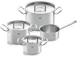 Fissler Original-Profi Collection / Edelstahl-Topfset, 4-teilig, Koch-T&ouml;pfe mit