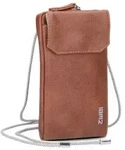 Zwei Mademoiselle.M Handytasche 10 cm - Braun