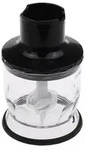 Braun MQS 200, 0,35 l, Schwarz, Transparent, Edelstahl, Braun EasyClick Plus: