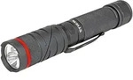 STIER LED-Taschenlampe mit wiederaufladbarem Akku, UV-Licht, 300 Lumen, Winkelkopf,