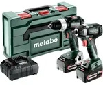 Metabo SET 2.9.3 18V, Schraubpistole, Pistolengriff, Schwarz, Gr&uuml;n, Rot, 2100 RPM,