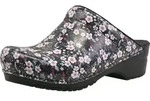 Sanita Original-Isalena Open Clog Black/White Gr.38 - Schwarz - 38
