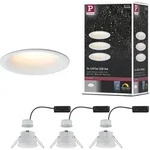 Paulmann LED Einbauleuchte Cymbal 3er-Set - Wei&szlig;